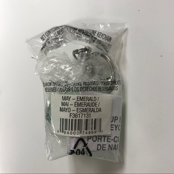 NWT Avon Lightup Birthstone Keychain Emerald - Picture 11 of 11